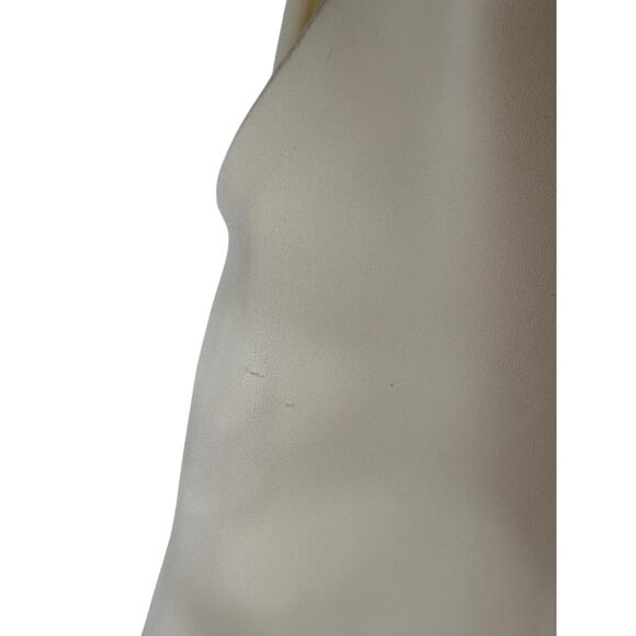 SNDYS Roma Pants Trouser Satin Wide Leg High Rise Minimalist Classy Ivory Sz XS - Picture 7 of 13